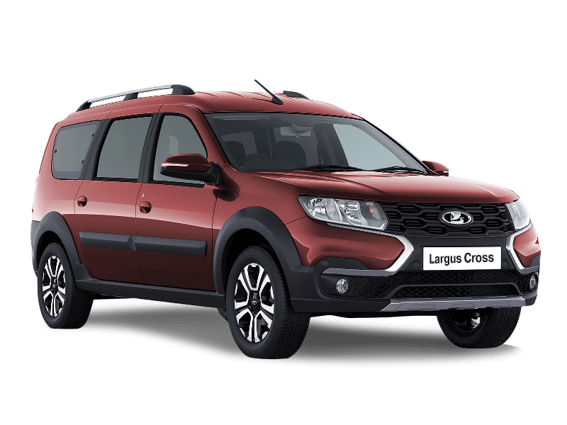 Купить Lada Largus Cross в Омске - Красный «Красный сплав»‎ (136) - металлик