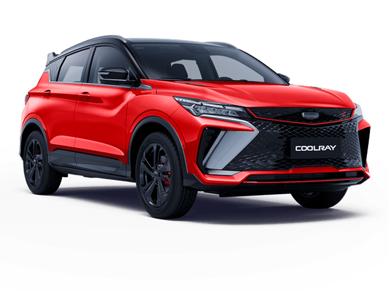 Купить Geely Coolray NEW в Омске - Красный