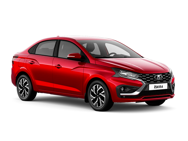 Купить Lada Iskra Седан в Омске - Бордовый "Фламенко" (181) - Металлик