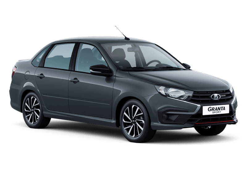 Купить Lada Granta Sport Седан в Омске - СЕРЕБРИСТО-ТЕМНО-СЕРЫЙ "БОРНЕО" (633) - МЕТАЛЛИК